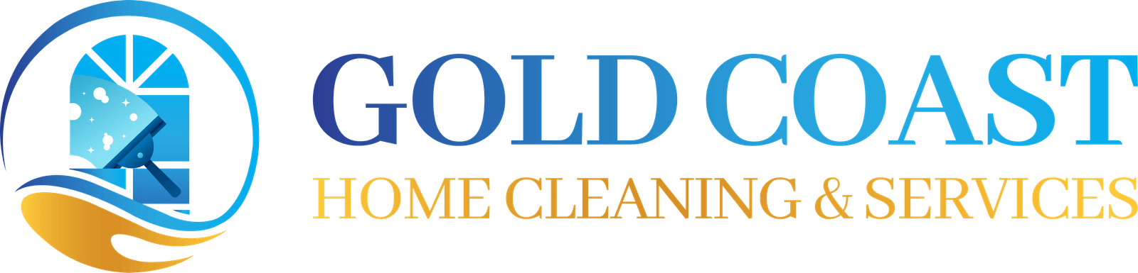 gold coast home cleaning logo